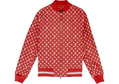 jacket louis vuitton supreme|louis vuitton baseball jacket.